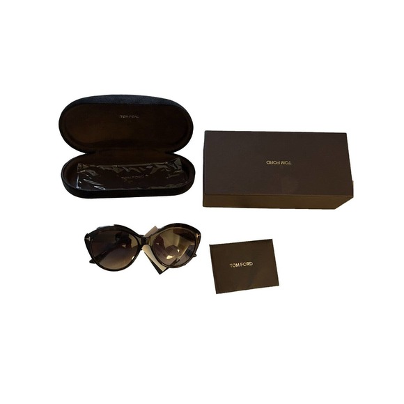 Tom Ford Maxine TF763 52K 56 18 Sunglasses W/ Gradient lenses